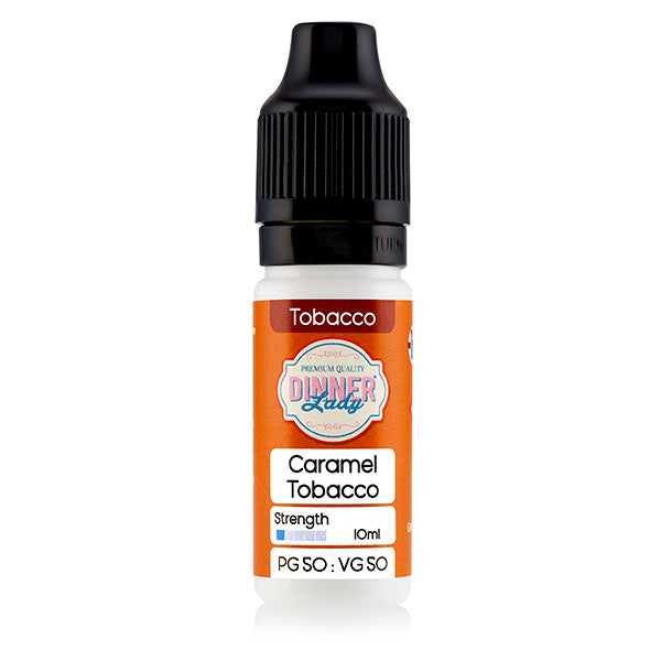 Dinner Lady Tobacco 50/50 Caramel Tobacco 10ml