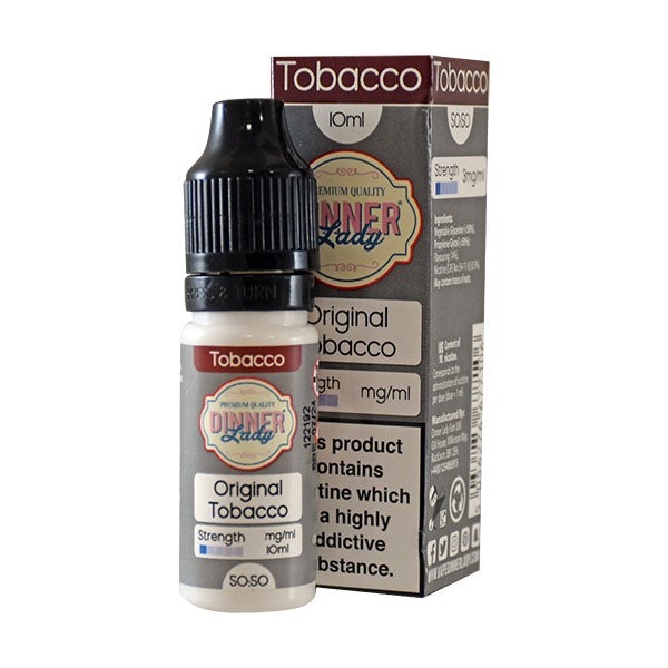 Dinner Lady Tobacco 50/50 Original Tobacco 10ml