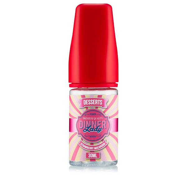 Dinner Lady Concentrate Desserts Strawberry Macaroon 30ml