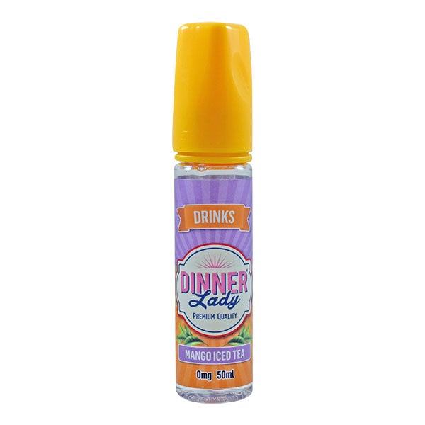 Dinner Lady Drinks - Mango Iced Tea 0mg 50ml Shortfill