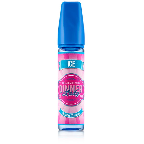 Dinner Lady Ice - Bubble Trouble 50ml 0mg Shortfill E-liquid