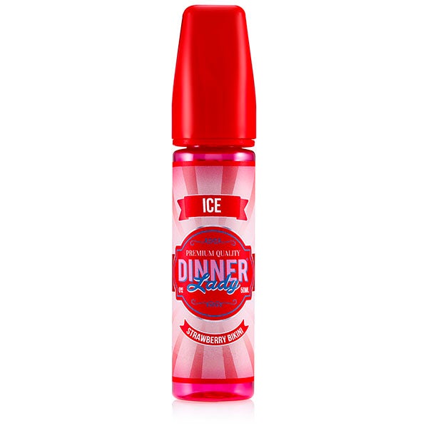 Dinner Lady Ice - Shake N' Vape Strawberry Bikini 50ml Shortfill