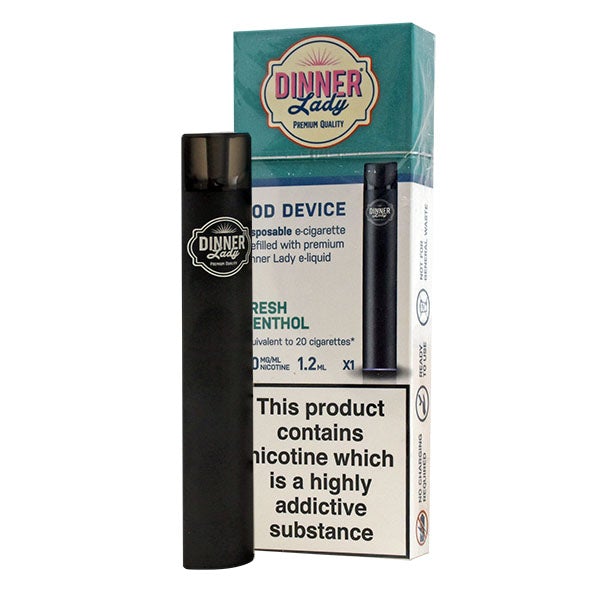 Dinner Lady Disposable POD Device Fresh Menthol 20mg