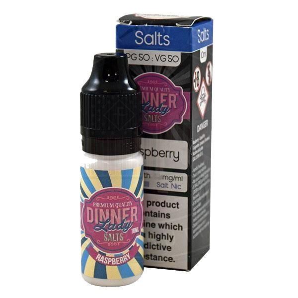 Dinner Lady Sweets- Raspberry Salt Nic 10ml 10mg E-liquid