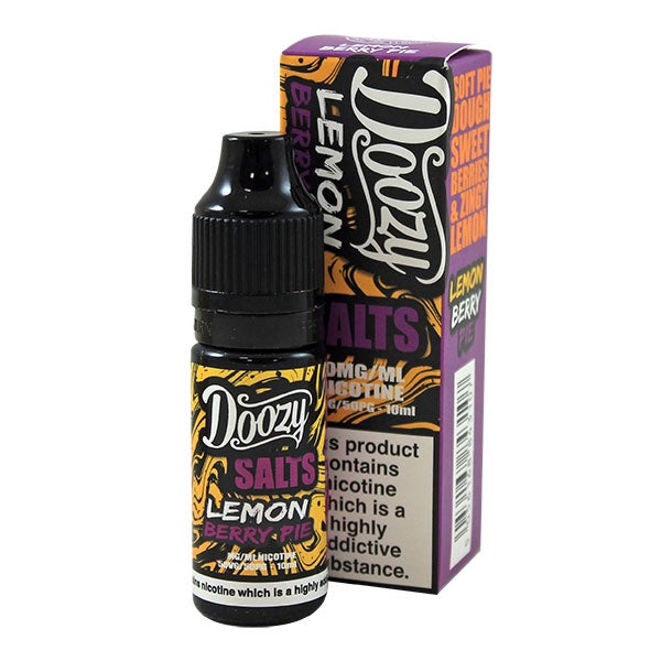 Doozy Salts Lemon Berry Pie 50/50 10mg 10ml e-liquid