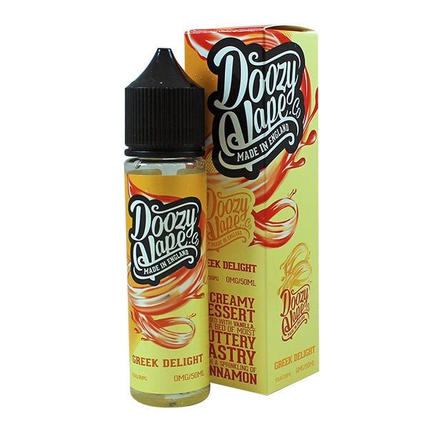 Doozy Vape Greek Delight 0mg 50ml Shortfill E liquid
