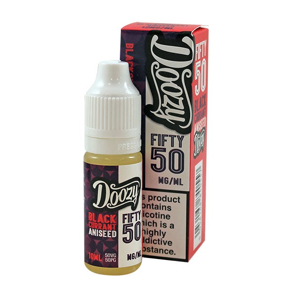 Doozy Vape 50:50 Blackcurrant Aniseed 10ml