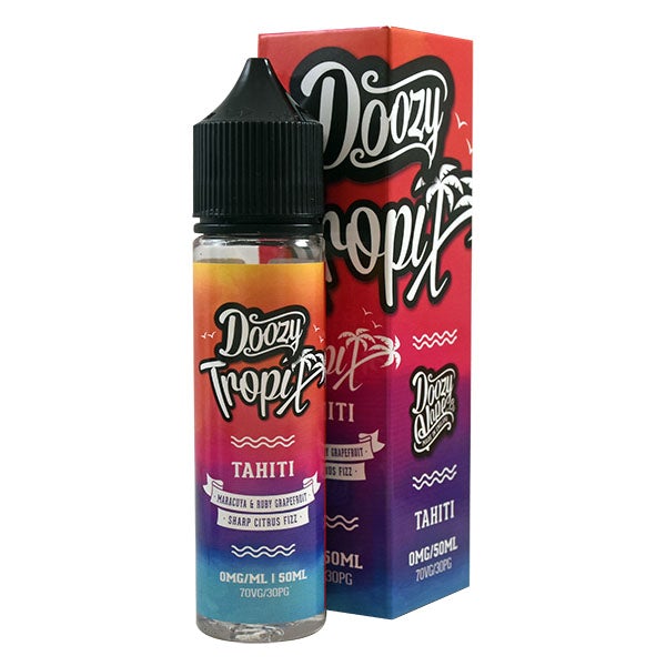 Doozy Vape Tropix Tahiti 0mg 50ml Shortfill