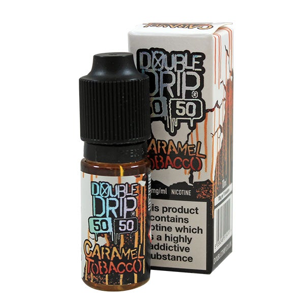 Double Drip 50:50 Caramel Tobacco - 10ml