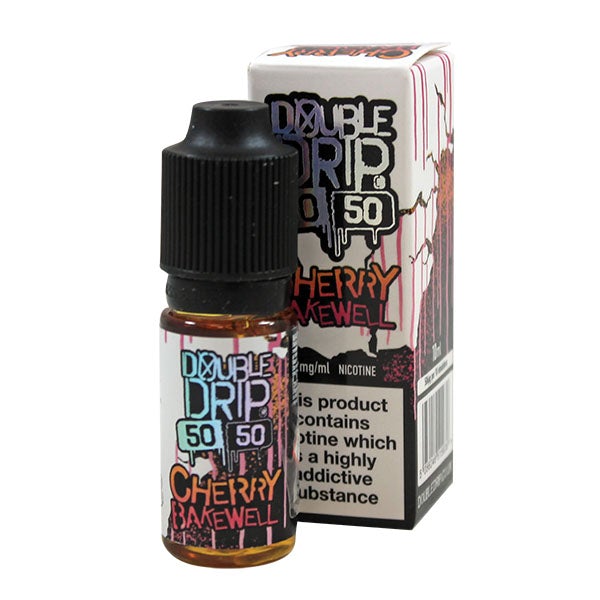 Double Drip 50:50 Cherry Bakewell - 10ml
