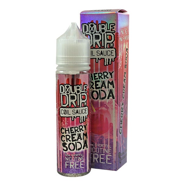 Double Drip Cherry Cream Soda 0mg 50ml Shortfill