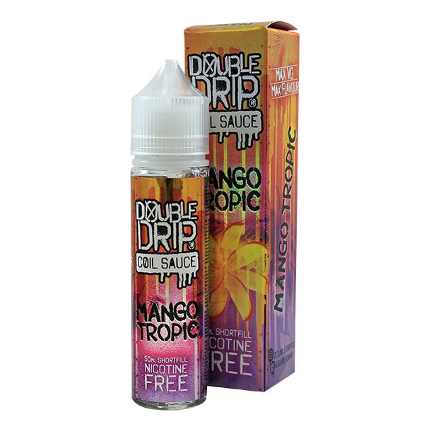 Double Drip Mango Tropic 0mg 50ml Shortfill