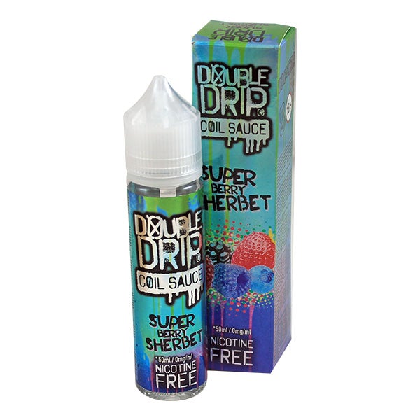 Double Drip Super Berry Sherbet 0mg 50ml Shortfill