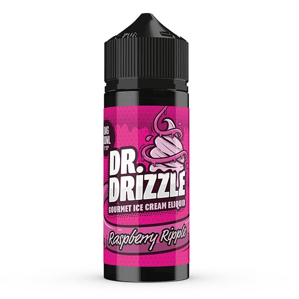 Dr Drizzle Raspberry Ripple 0mg 100ml Shortfill