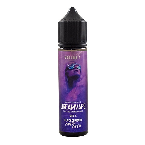 Dreamvape Mix 1 - Blackcurrant Candy Chew 0mg 50ml Shortfill