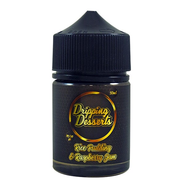 Dripping Desserts Rice Pudding & Raspberry Jam 0mg 50ml Shortfill