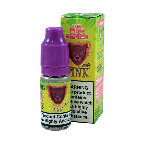 Dr Vapes The Panther Pink Series Nic Salts - Pink Sour Candy Remix Frozen Blackcurrant 10ml