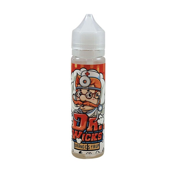 Dr Wicks Orange Syrup 0mg 50ml Shortfill