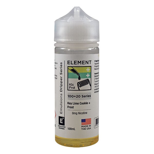 Element Emulsion - Key Lime Cookie & Frost 0mg 100ml Shortfill