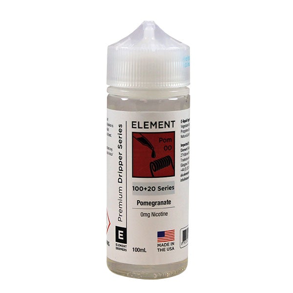 Element Eliquid Pomegranate 0mg 100ml Shortfill
