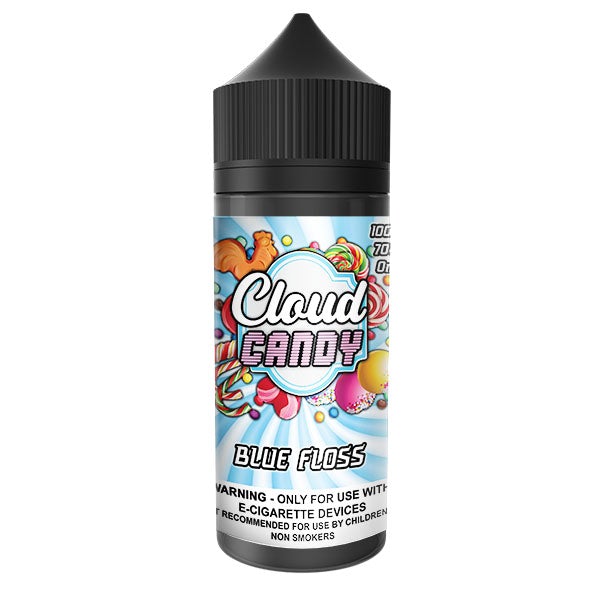 Cloud Candy Blue Floss 0mg 100ml Shortfill E-Liquid