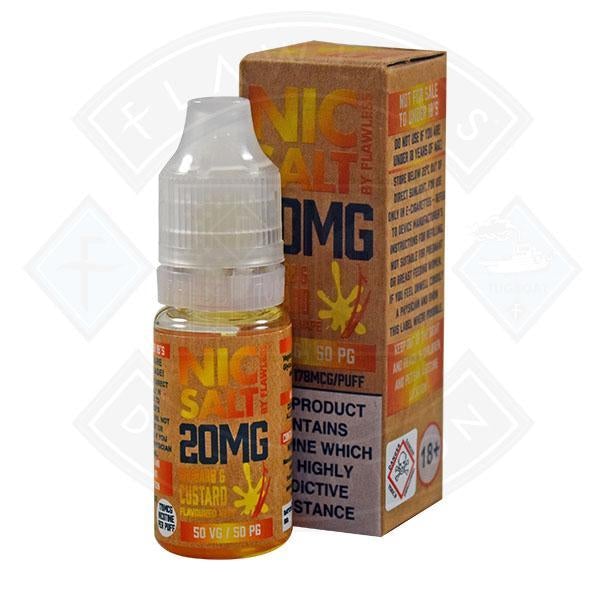 Nic Salt - Rhubarb & Custard 20mg 10ml E-Liquid
