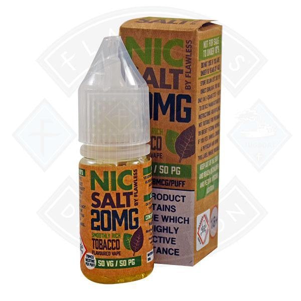 Nic Salt - Smoothly Rich Tobacco 20mg 10ml E liquid