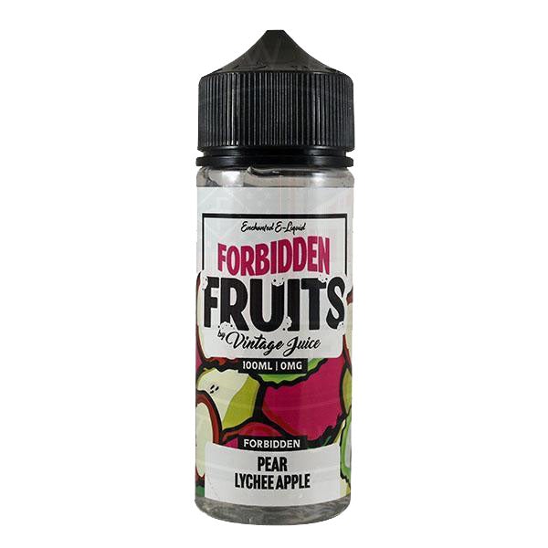 Forbidden Fruits by Vintage Juice - Pear Lychee Apple 0mg 100ml Shortfill