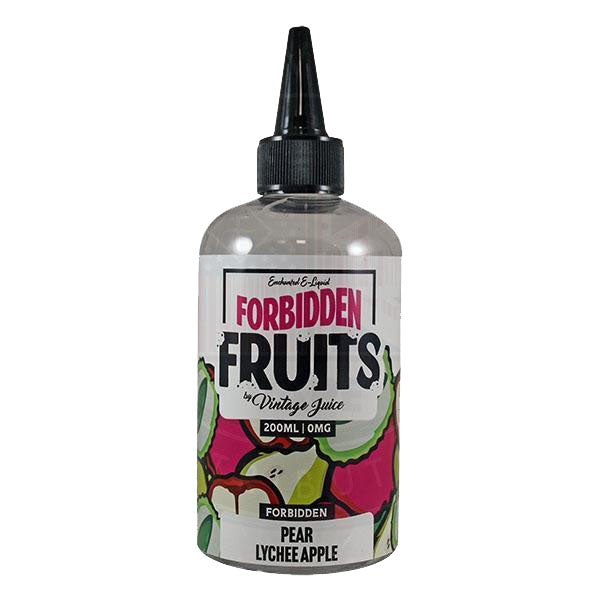 Forbidden Fruits by Vintage Juice - Pear Lychee Apple 0mg 200ml Shortfill
