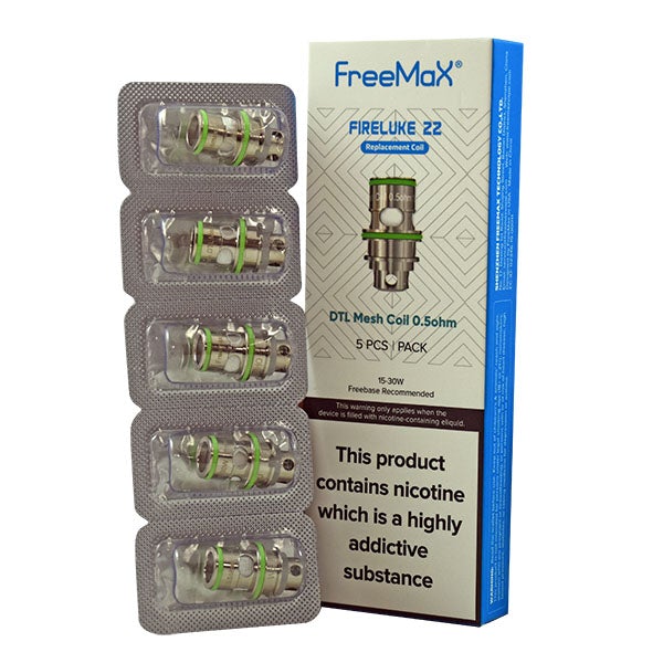 Freemax Fireluke 22 Replacement Coil 5pack