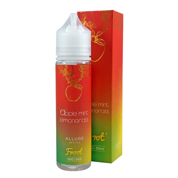 Froot Allure Series- Apple Mint Lemongrass 0mg 50ml Shortfill