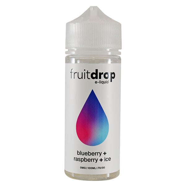Fruit Drop Blueberry & Raspberry Ice 0mg 100ml Shortfill