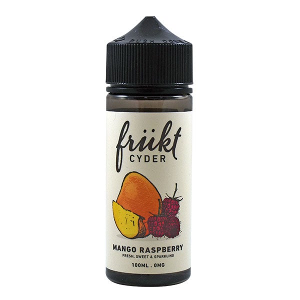 Frukt Cyder E-Liquid - Mango Raspberry 0mg 100ml Shortfill