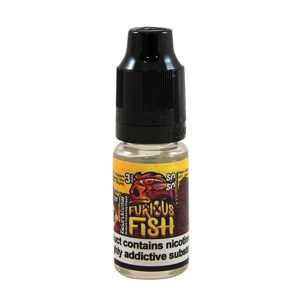 Furious Fish 50:50 Rhubarb Custard 10ml