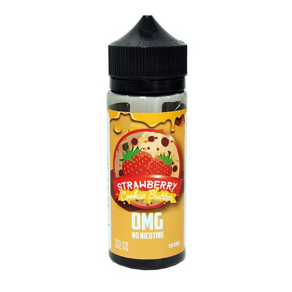 Vaper Treats Strawberry Cookie Butter 0mg 100ml Shortfill E-liquid