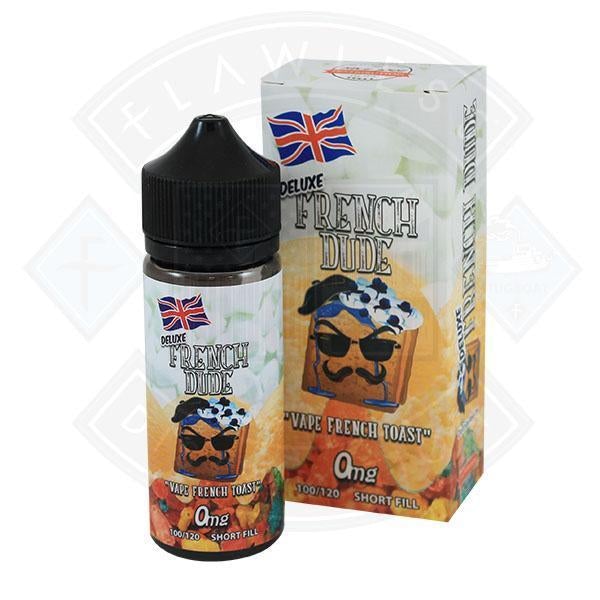 French Dude *DELUXE* 0mg 100ml Short fill E liquid