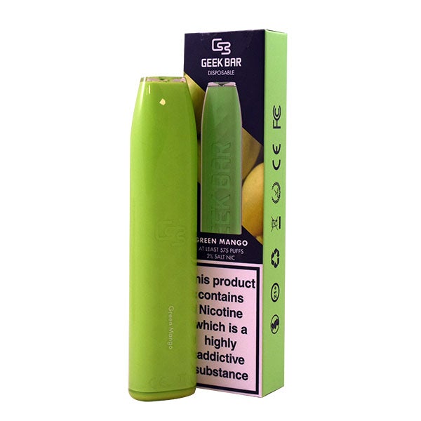 Geek Bar Disposable Device Green Mango 2% Salt Nic/2.0ml