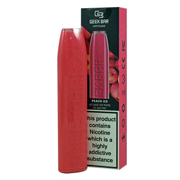 Geek Bar Disposable Device Peach Ice 2% Salt Nic/2.0ml