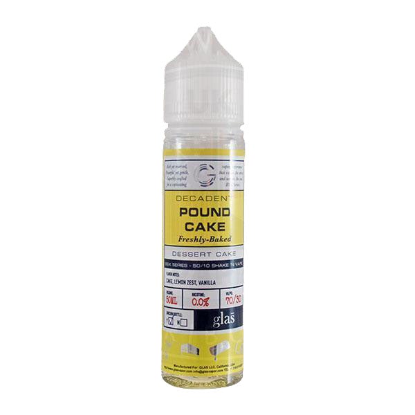 Glas Basix Series Decadent Pound Cake 0mg 50ml E Liquid