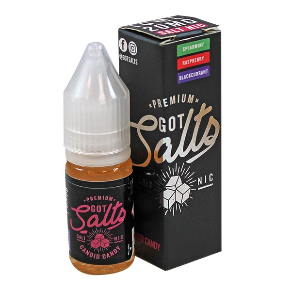 Got Salts Candid Candy E liquid 10ml 20mg