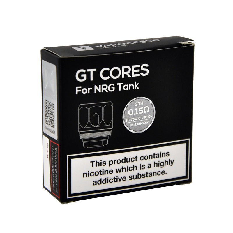 GT Cores for NRG Tank GT4 0.15ohm 30-70 Clapton