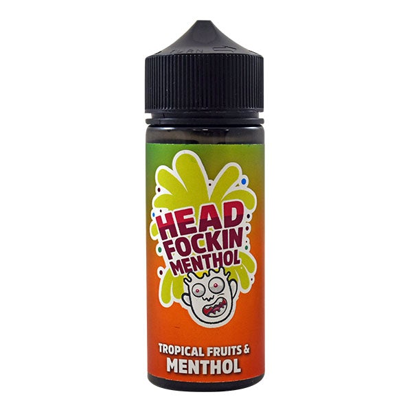 Head Focking Menthol Tropical Fruits & Menthol 0mg 100ml Shortfill