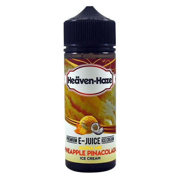 Heaven Haze Aloha Mix Pineapple Pinacolada Ice Cream 0mg 100ml Shortfill