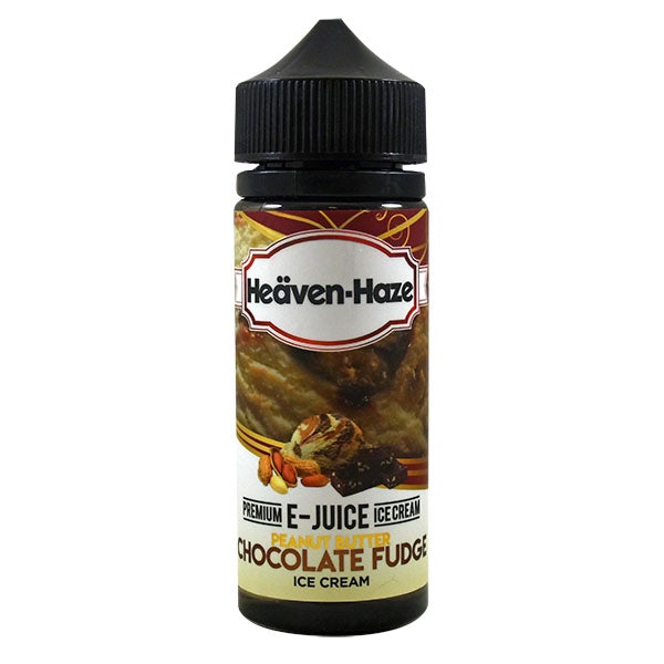 Heaven Haze Peanut Butter Chocolate Fudge Ice Cream 0mg 100ml Shortfill
