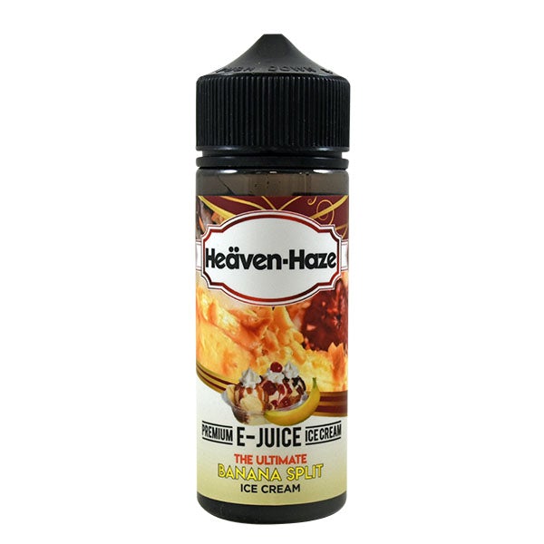 Heaven Haze The Ultimate Banana Split Ice Cream 0mg 100ml Shortfill