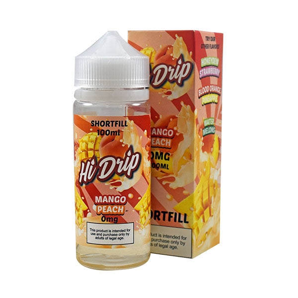 Hi Drip Mango Peach 0mg 100ml Shortfill