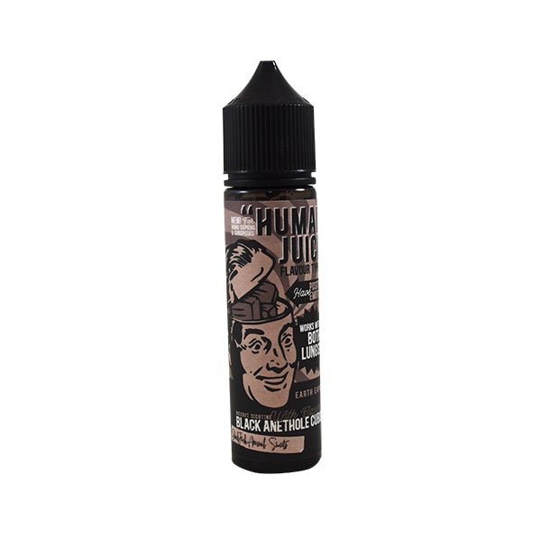 Human Juice - Flavour Type B - Black Anethole Cuboid (BlackJack Aniseed Sweets) 0mg 50ml Shortfill E-Liquid