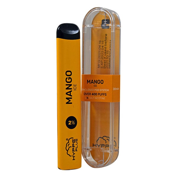 HYPPE Disposable Enclosed Pod System - Mango Ice 1.6ml 2% Nicotine