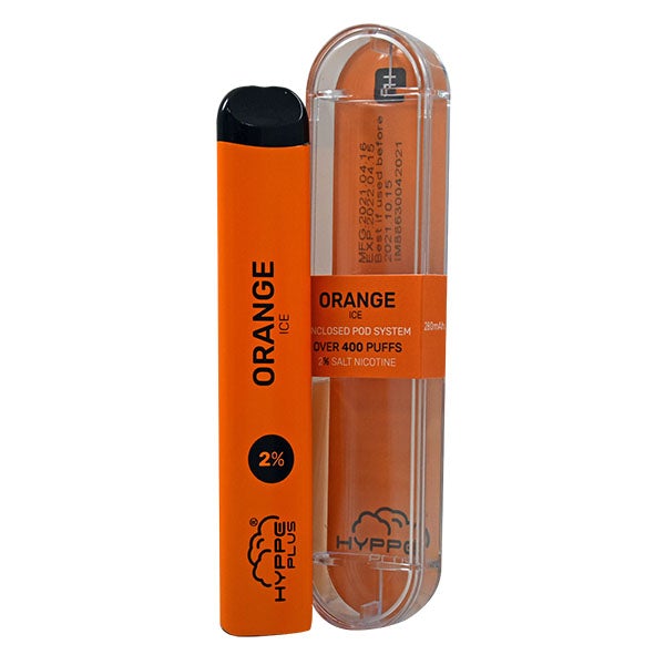 HYPPE Disposable Enclosed Pod System - Orange Ice 1.6ml 2% Nicotine