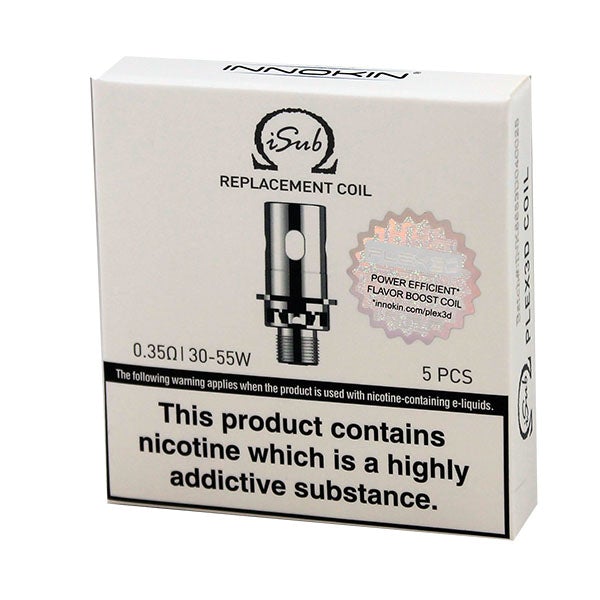 Innokin Isub Plex 3D Coil 0.35ohm 5pack